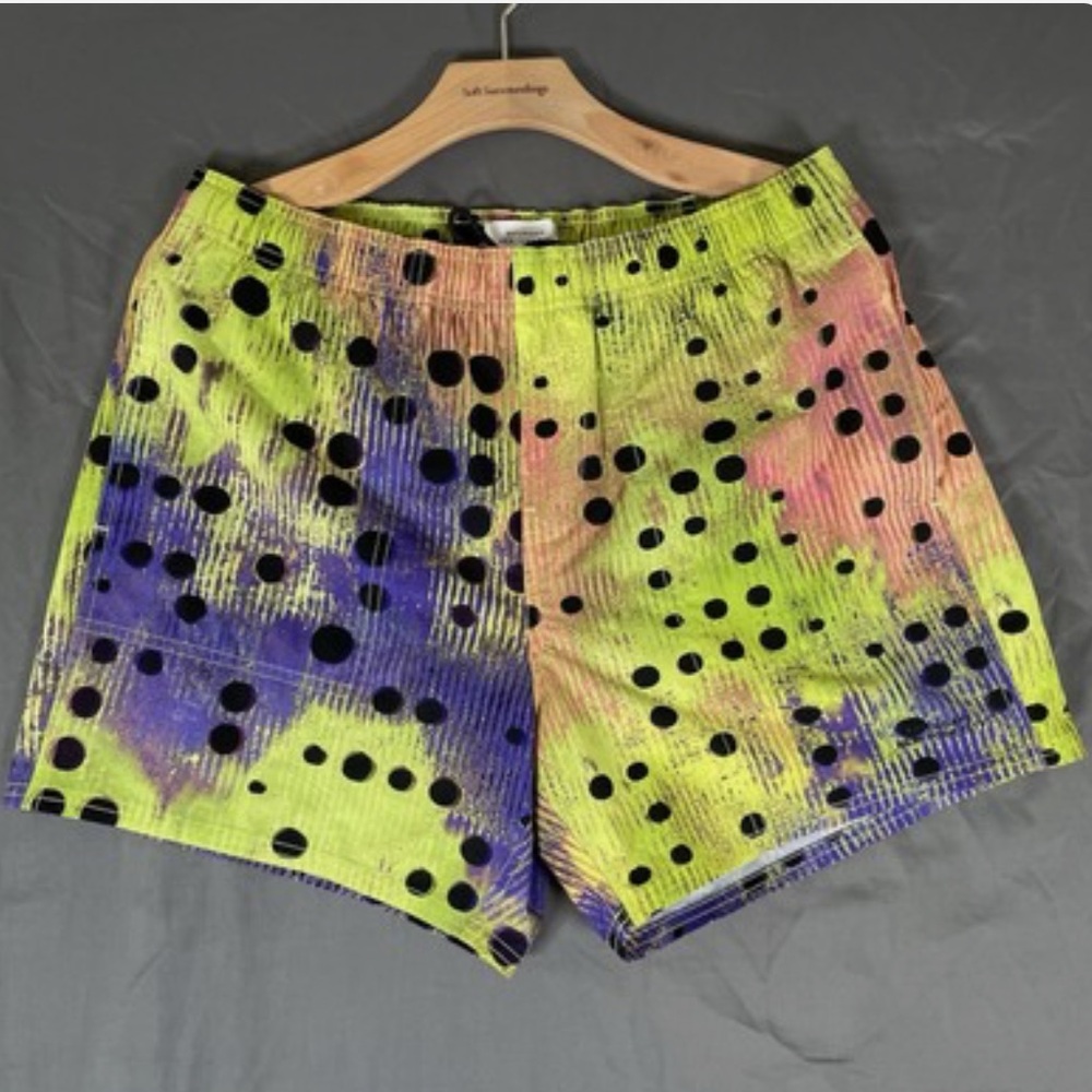 NWT Saturdays New York City Talley Swim Shorts - Forest Shade - XS